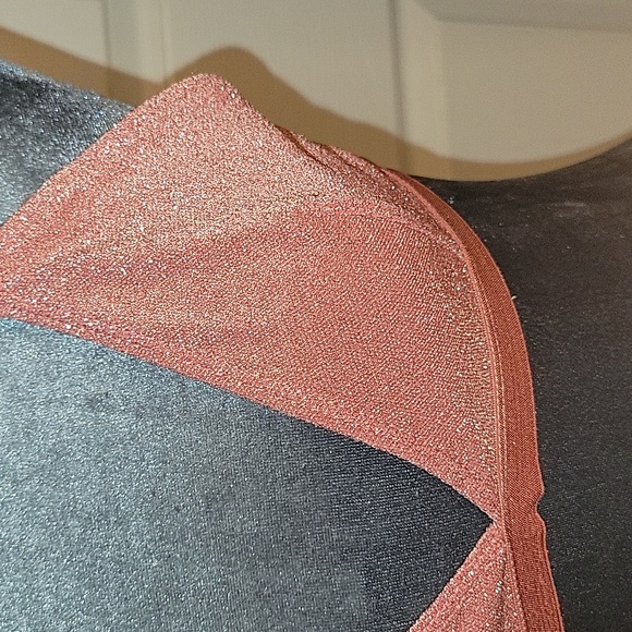 NWOT Urban Outfitters Sparkly Dark Peach 🍑 Bra - Picture 3 of 12